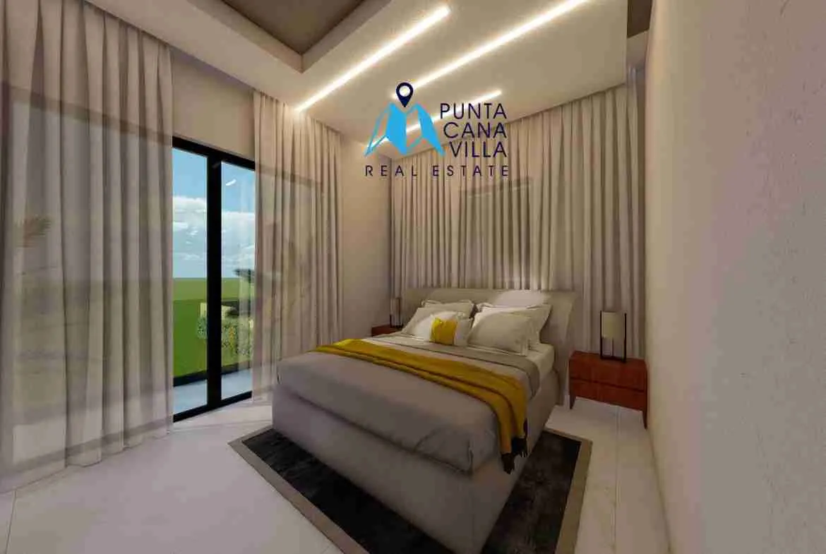 palmeras resipal punta cana villa for sale two bedroomsHABITACION SECUNDARIA