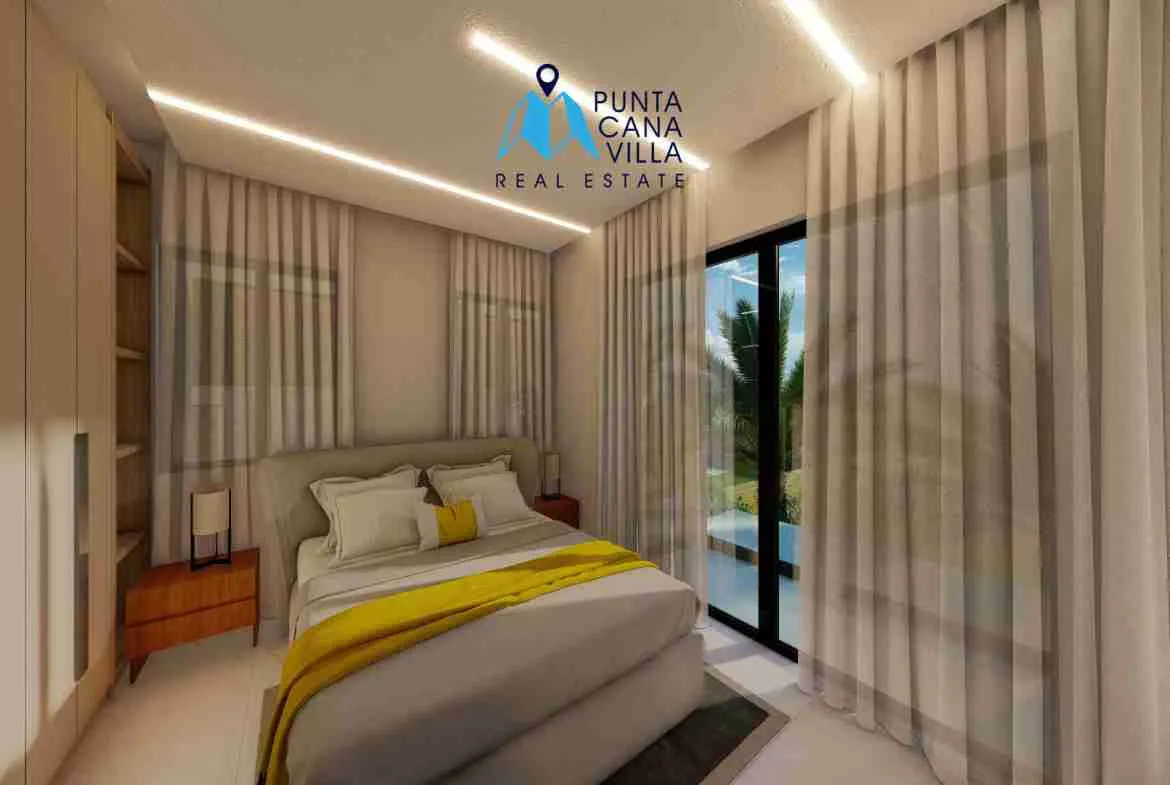 palmeras resipal punta cana villa for sale two bedroomsHABITACION SECUNDARIA DO NIVEL