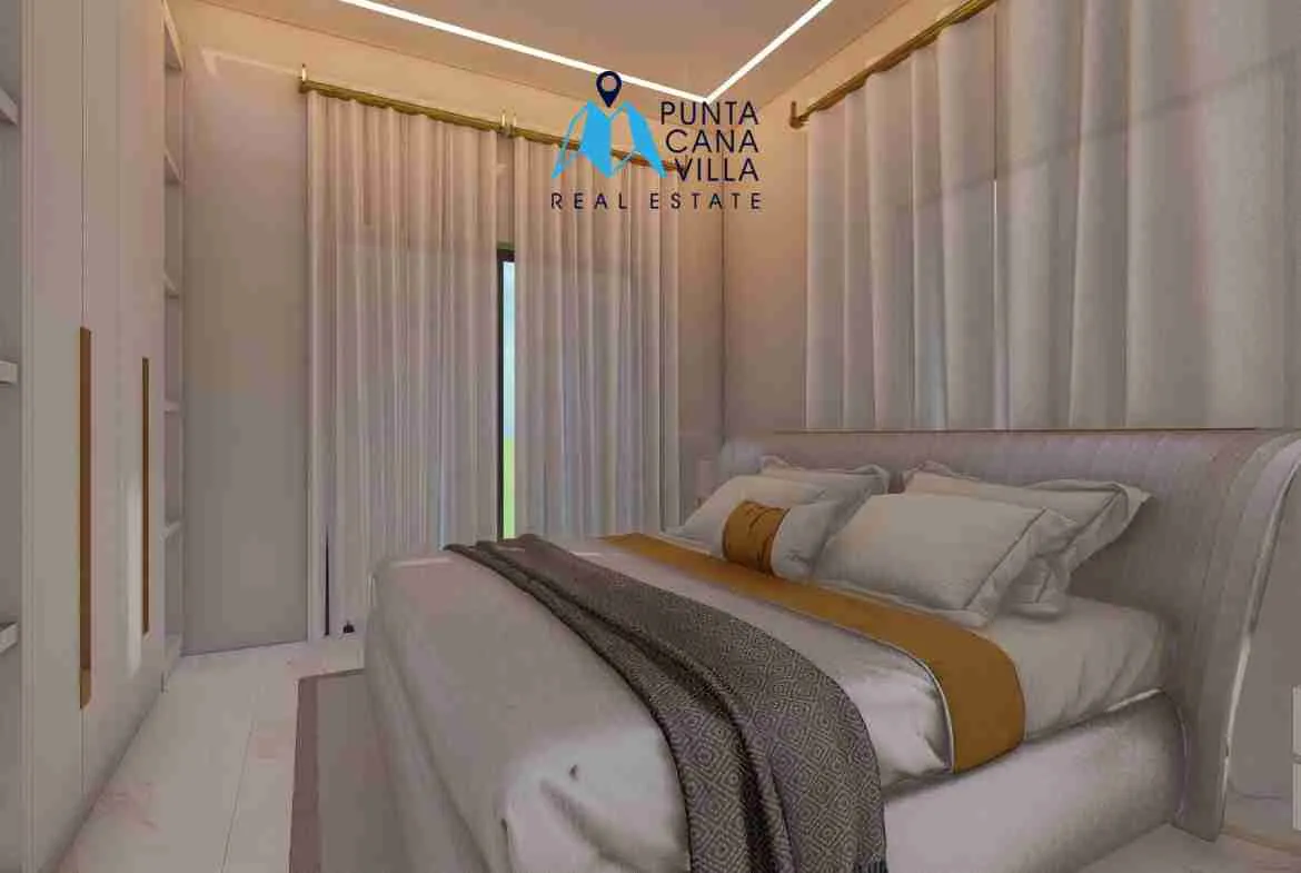 palmeras resipal punta cana villa for sale two bedroomsHABT ER NIVEL