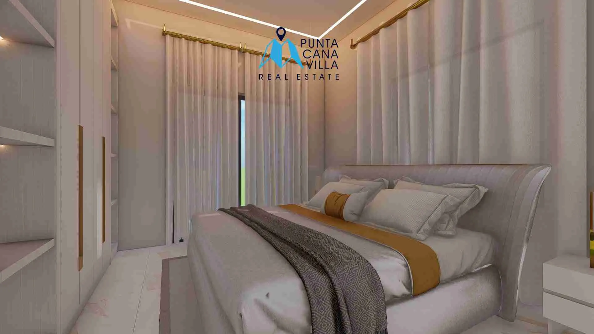 palmeras resipal punta cana villa for sale two bedroomsHABT ER NIVEL