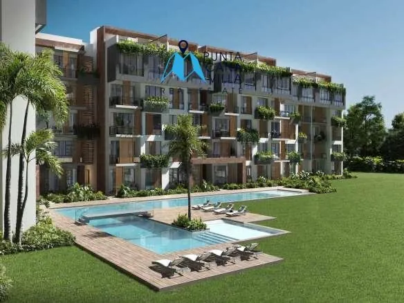 Alluring Two Bedroom Condo For Sale In Bavaro, Punta Cana With Access To Beach Club,Riviera Bay ()