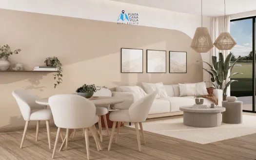 Atractivo Apartamento de dos dormitorios en venta en Bávaro, Punta Cana, con acceso al club de playa