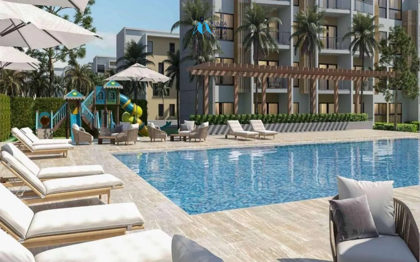 Magnifique condo de deux chambres à vendre à Vista Cana, Punta Cana