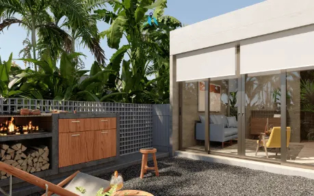 Macao Hills, Magnífica Villa de dos habitaciones en Venta en Macao, Punta Cana con Excepcionales Servicios