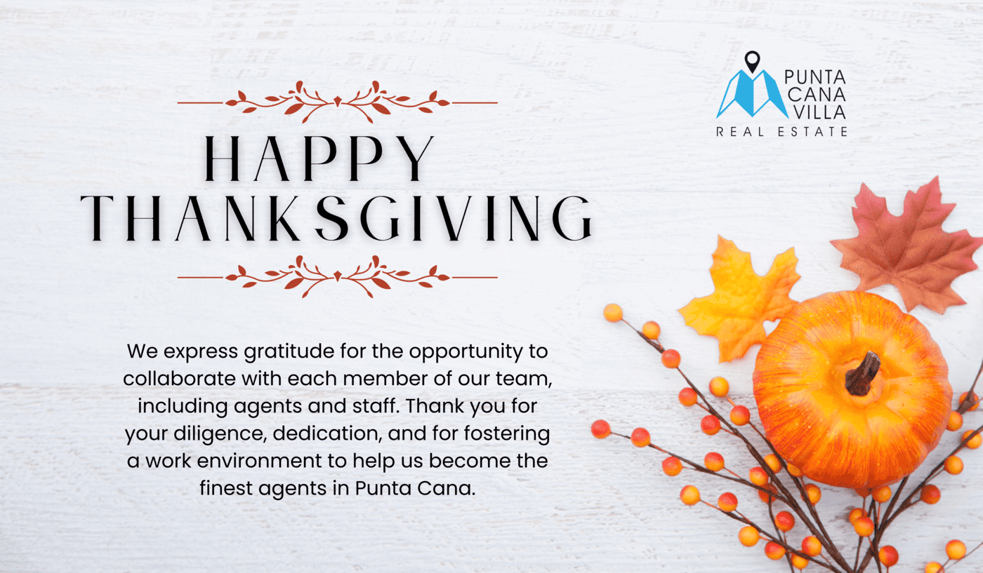 Happy Thanksgiving Punta Cana
