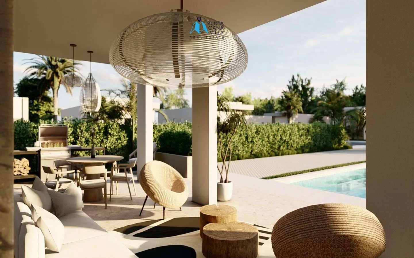 Ver Macao: Se Vende Preciosa Villa De Tres Dormitorios En Macao Beach, Punta Cana Dentro De Comunidad Cerrada