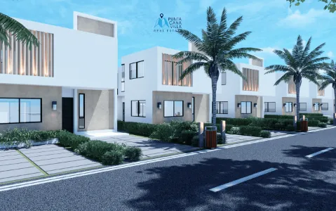 Lujosa Villa de Tres Habitaciones en Venta en Bávaro, Punta Cana