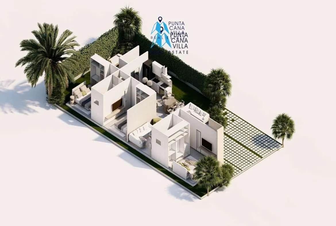 Modern Three Bedroom Studio Villa For Sale In Macao, Punta Cana, View Macao Crasqui Phase ()