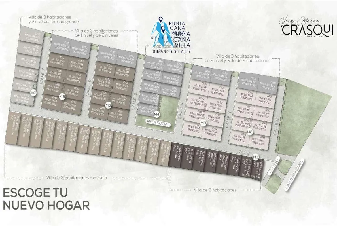 Modern Three Bedroom Studio Villa For Sale In Macao, Punta Cana, View Macao Crasqui Phase