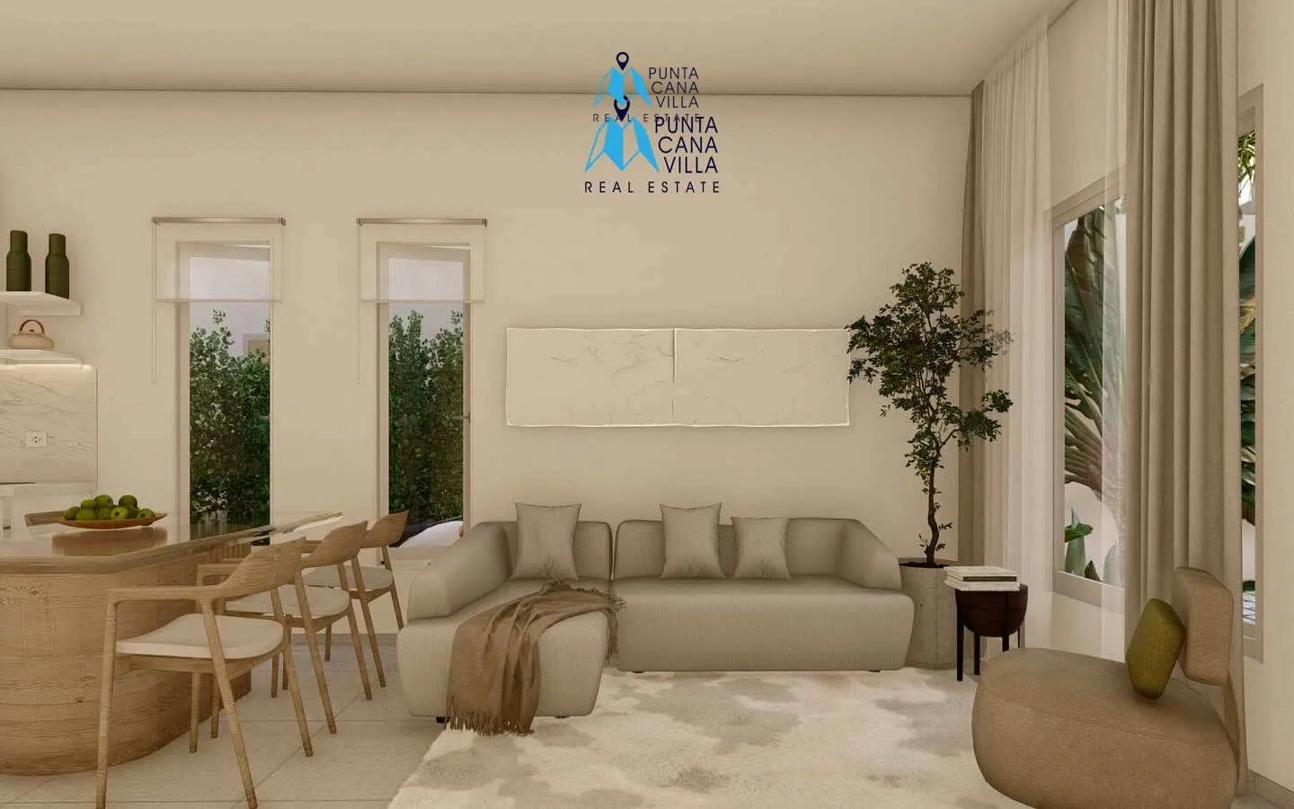 Se Vende Moderna Villa De Tres Dormitorios En Macao, Punta Cana – Copiar
