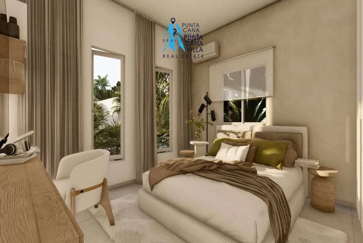 Modern Three Bedroom Studio Villa For Sale In Macao, Punta Cana, View Macao Crasqui Phase ()