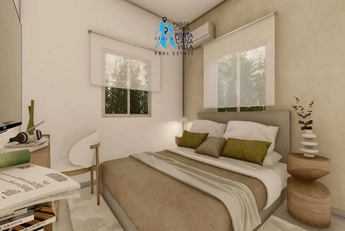 Modern Three Bedroom Studio Villa For Sale In Macao, Punta Cana, View Macao Crasqui Phase ()