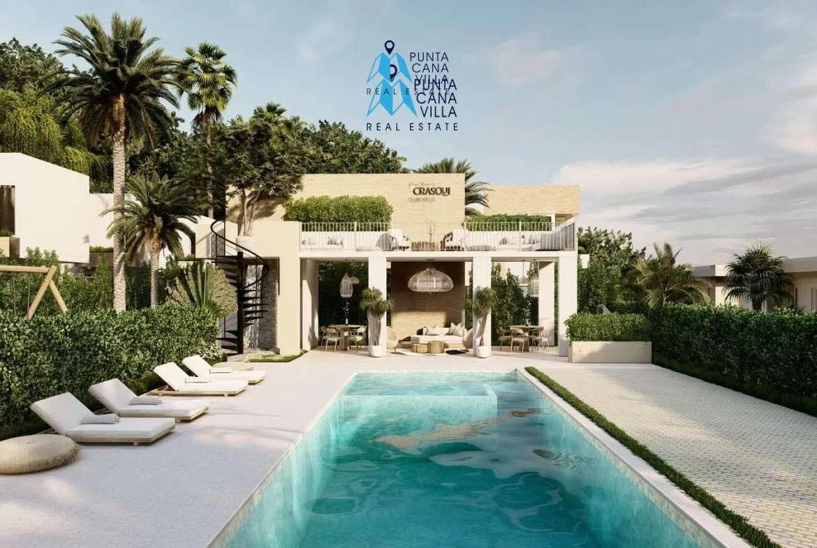 Modern Three Bedroom Studio Villa For Sale In Macao, Punta Cana, View Macao Crasqui Phase ()