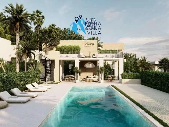 Modern Three Bedroom Studio Villa For Sale In Macao, Punta Cana, View Macao Crasqui Phase ()