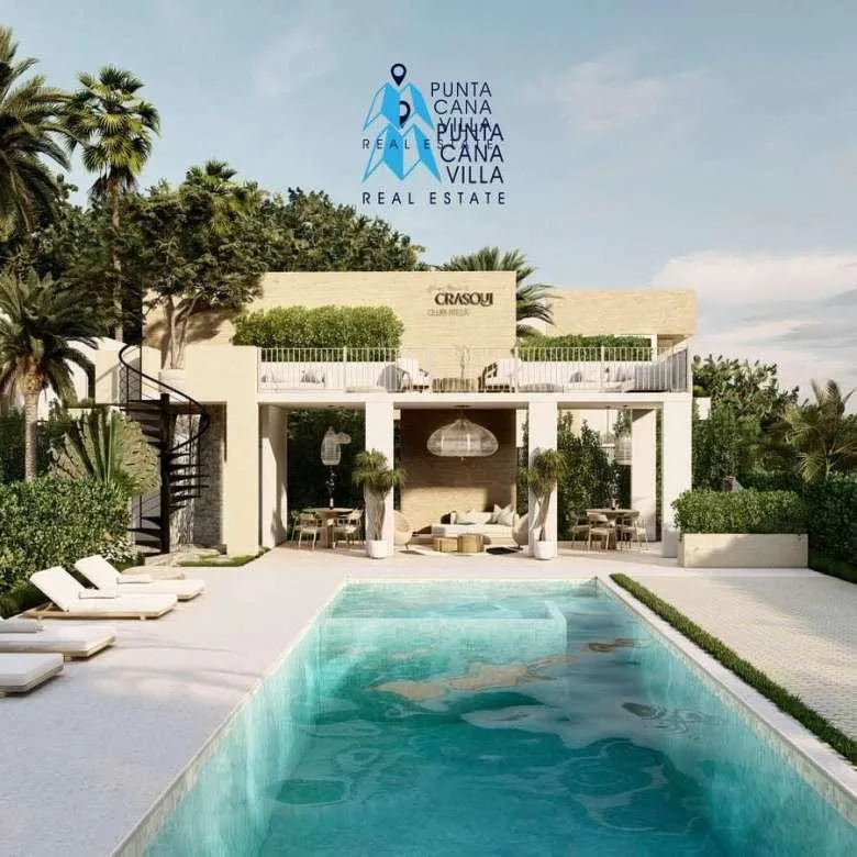 Modern Three Bedroom Studio Villa For Sale In Macao, Punta Cana, View Macao Crasqui Phase ()