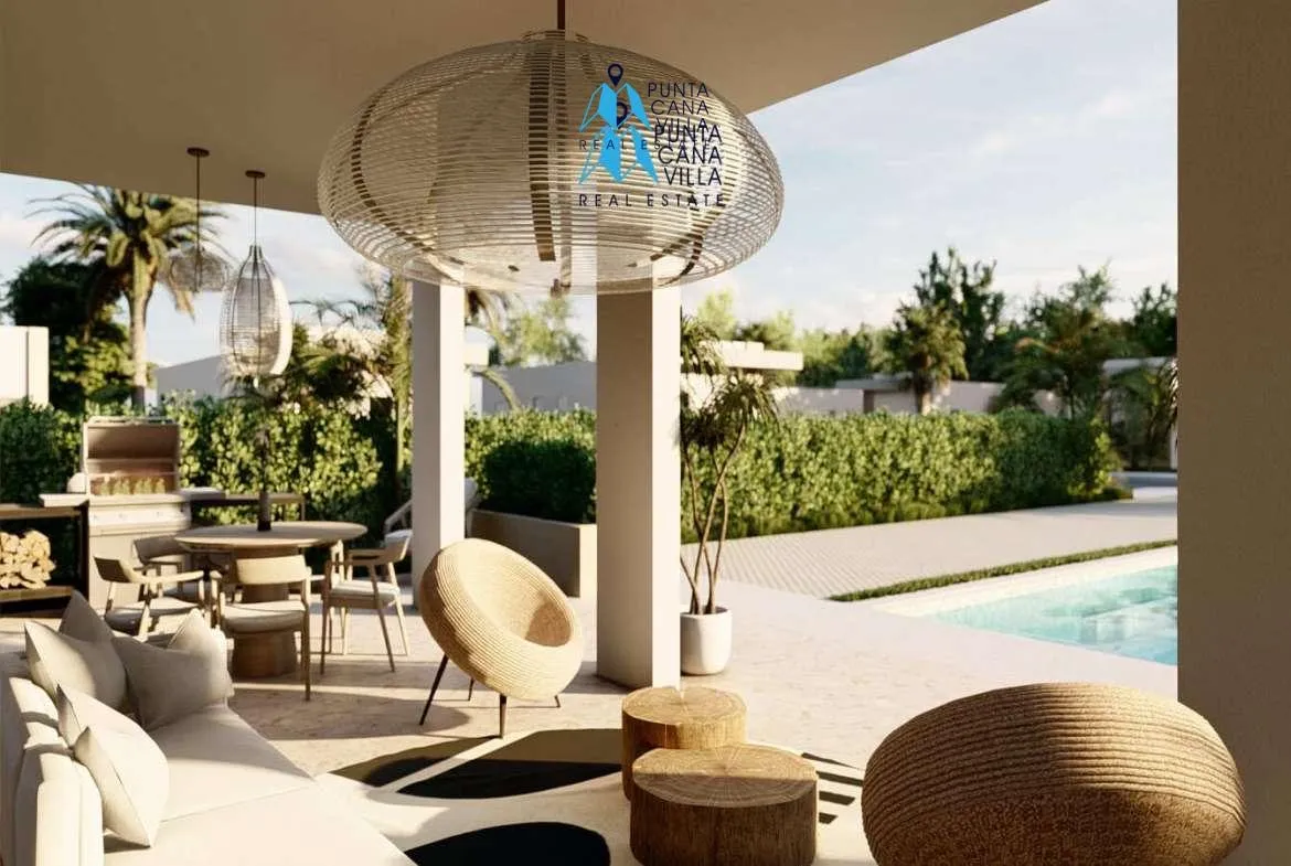 Modern Three Bedroom Studio Villa For Sale In Macao, Punta Cana, View Macao Crasqui Phase ()