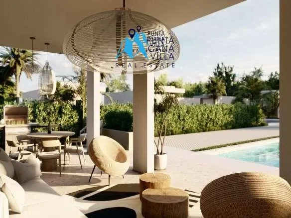 Modern Three Bedroom Studio Villa For Sale In Macao, Punta Cana, View Macao Crasqui Phase ()