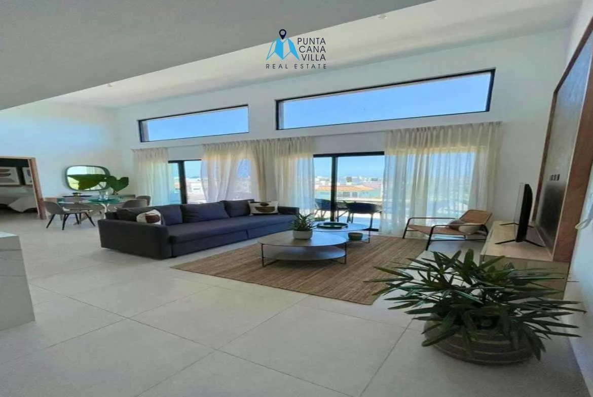 Spacious and furnished two bedroom condo for sale in Cap Cana, Punta Cana, Canamar ()