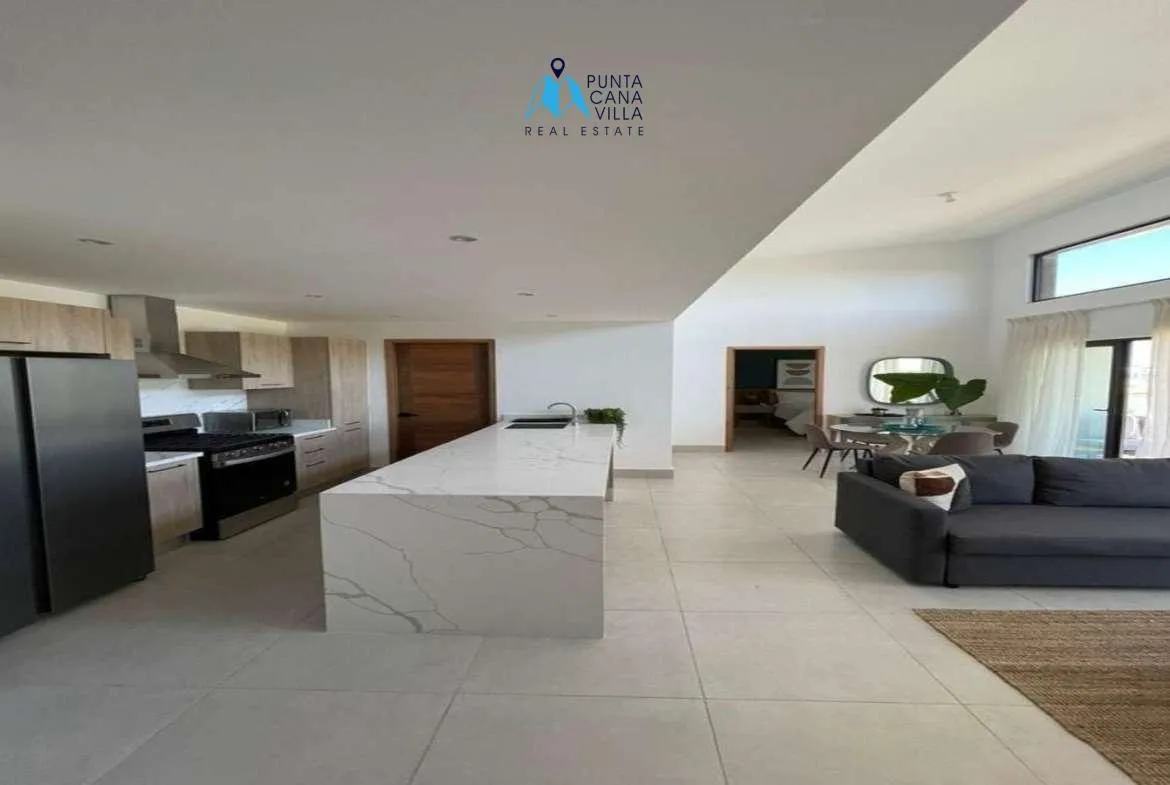 Spacious and furnished two bedroom condo for sale in Cap Cana, Punta Cana, Canamar ()