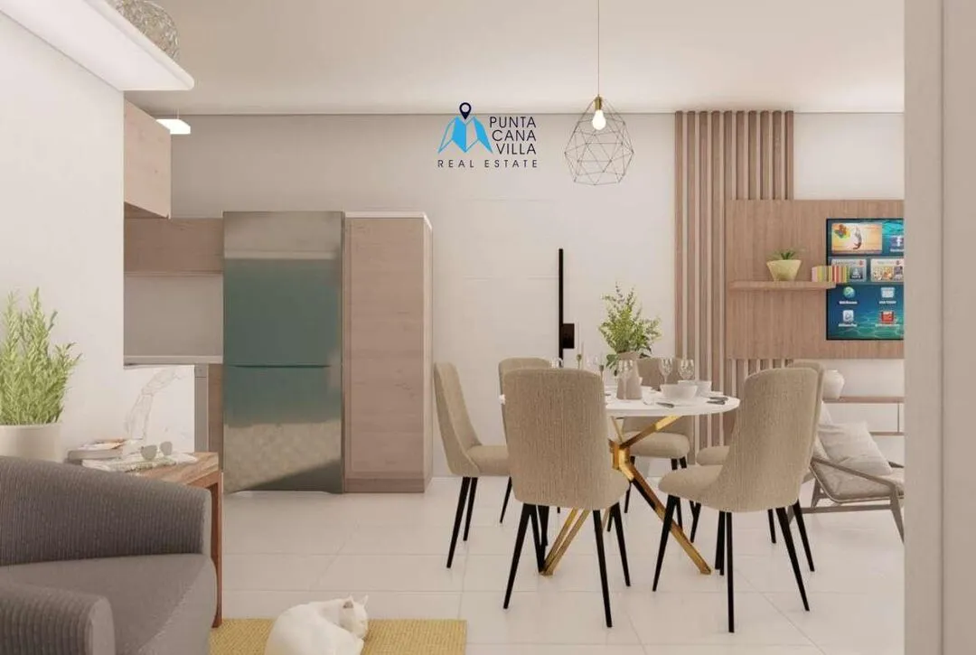 Adorable Two Bedroom Condo For Sale In Bavaro, Punta Cana With BBQ Area, Colinas de Punta Cana ()