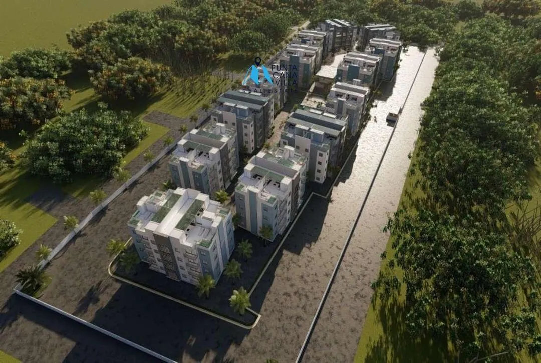 Adorable Two Bedroom Condo For Sale In Bavaro, Punta Cana With BBQ Area, Colinas de Punta Cana ()