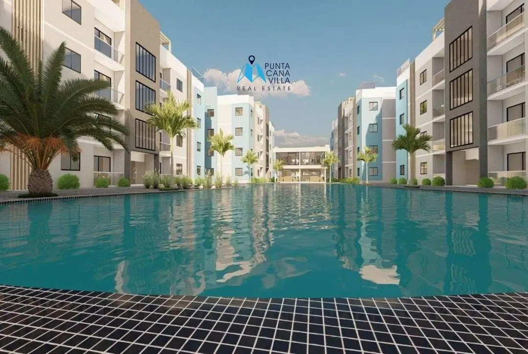 Adorable Two Bedroom Condo For Sale In Bavaro, Punta Cana With BBQ Area, Colinas de Punta Cana ()