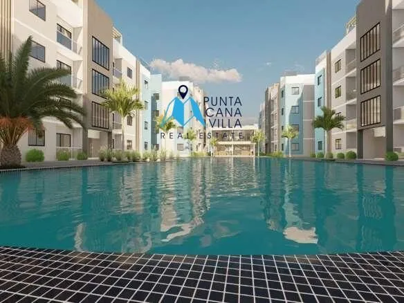 Adorable Two Bedroom Condo For Sale In Bavaro, Punta Cana With BBQ Area, Colinas de Punta Cana ()