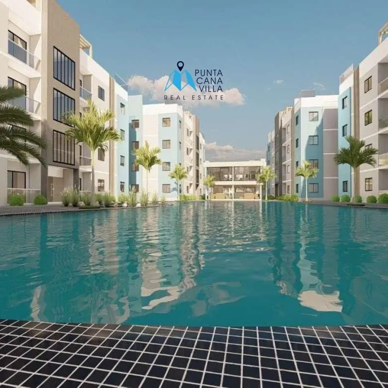Adorable Two Bedroom Condo For Sale In Bavaro, Punta Cana With BBQ Area, Colinas de Punta Cana ()