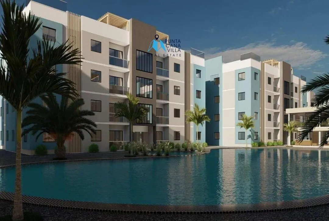 Adorable Two Bedroom Condo For Sale In Bavaro, Punta Cana With BBQ Area, Colinas de Punta Cana ()