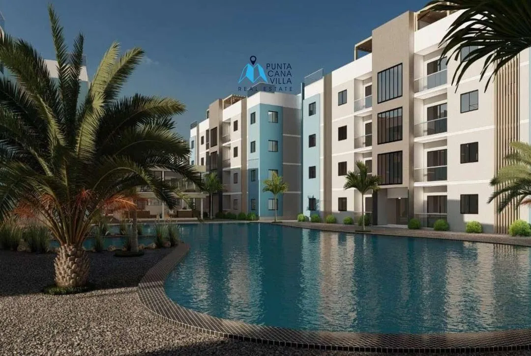 Adorable Two Bedroom Condo For Sale In Bavaro, Punta Cana With BBQ Area, Colinas de Punta Cana ()