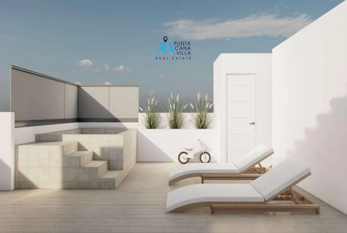 Adorable Two Bedroom Condo For Sale In Bavaro, Punta Cana With BBQ Area, Colinas de Punta Cana ()