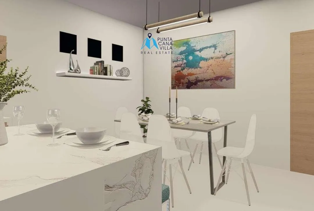 Adorable Two Bedroom Condo For Sale In Bavaro, Punta Cana With BBQ Area, Colinas de Punta Cana ()