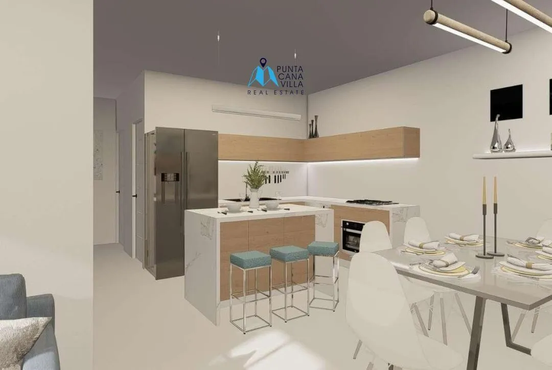 Adorable Two Bedroom Condo For Sale In Bavaro, Punta Cana With BBQ Area, Colinas de Punta Cana ()