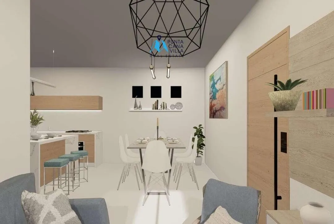 Adorable Two Bedroom Condo For Sale In Bavaro, Punta Cana With BBQ Area, Colinas de Punta Cana ()