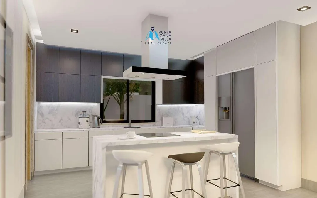 Estética Casa de Tres Habitaciones en Venta en Bávaro, Punta Cana