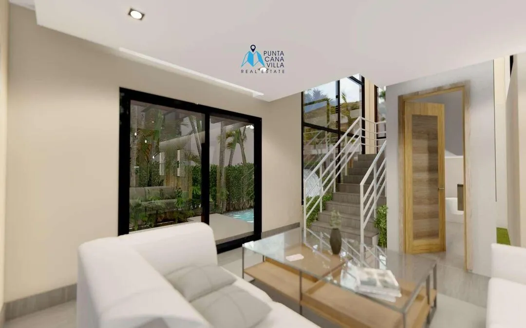 Estética Casa de Tres Habitaciones en Venta en Bávaro, Punta Cana