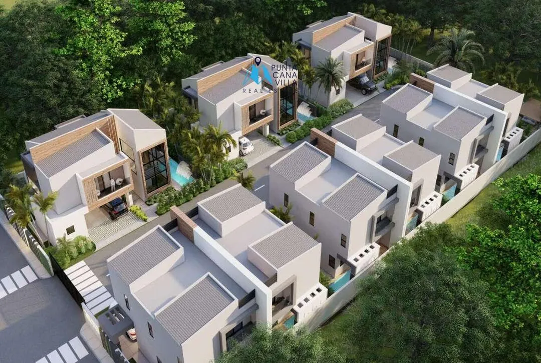 Aesthetic Three Bedroom Villa For Sale In Bavaro, Punta Cana, White Sands Pearl ()