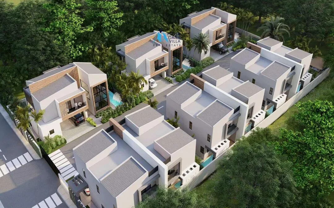 Estética Casa de Tres Habitaciones en Venta en Bávaro, Punta Cana