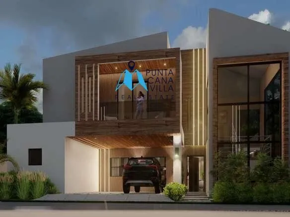 Aesthetic Three Bedroom Villa For Sale In Bavaro, Punta Cana, White Sands Pearl ()