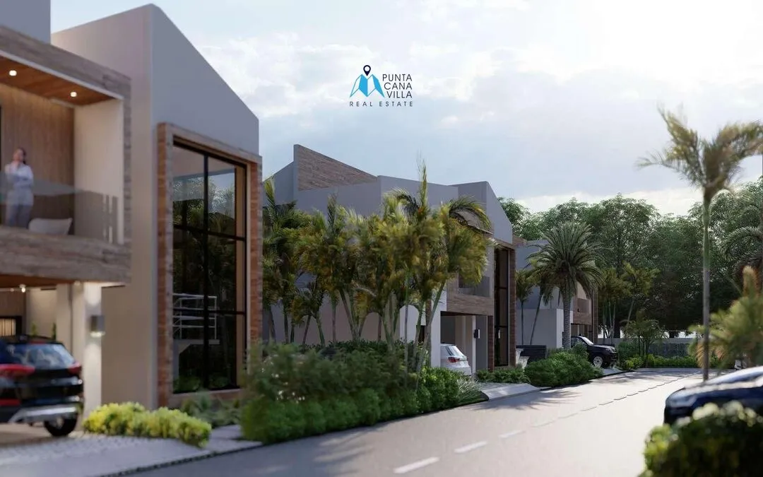 Estética Casa de Tres Habitaciones en Venta en Bávaro, Punta Cana