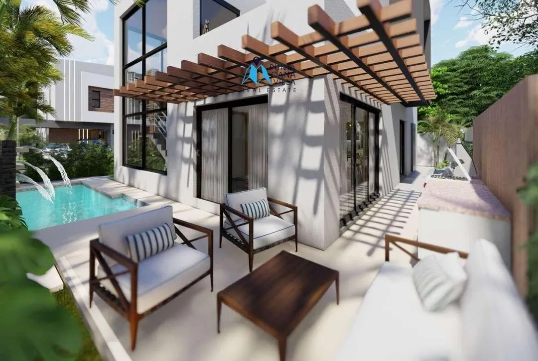 Aesthetic Three Bedroom Villa For Sale In Bavaro, Punta Cana, White Sands Pearl ()