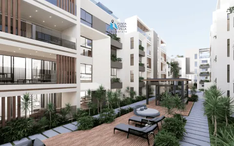 Alluring One Bedroom Condo For Sale In Vista Cana, Bavaro, Punta Cana, The Sunset Residential ()