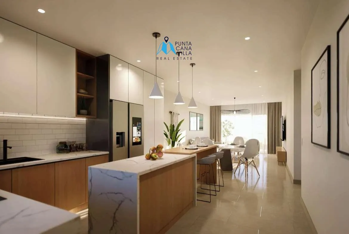 Attractive Two Bedroom Penthouse For Sale In Bavaro, Punta Cana, Caracol ()