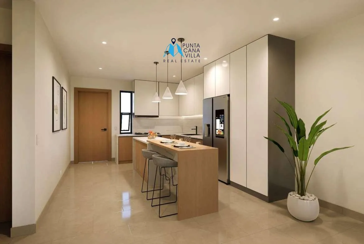 Attractive Two Bedroom Penthouse For Sale In Bavaro, Punta Cana, Caracol ()