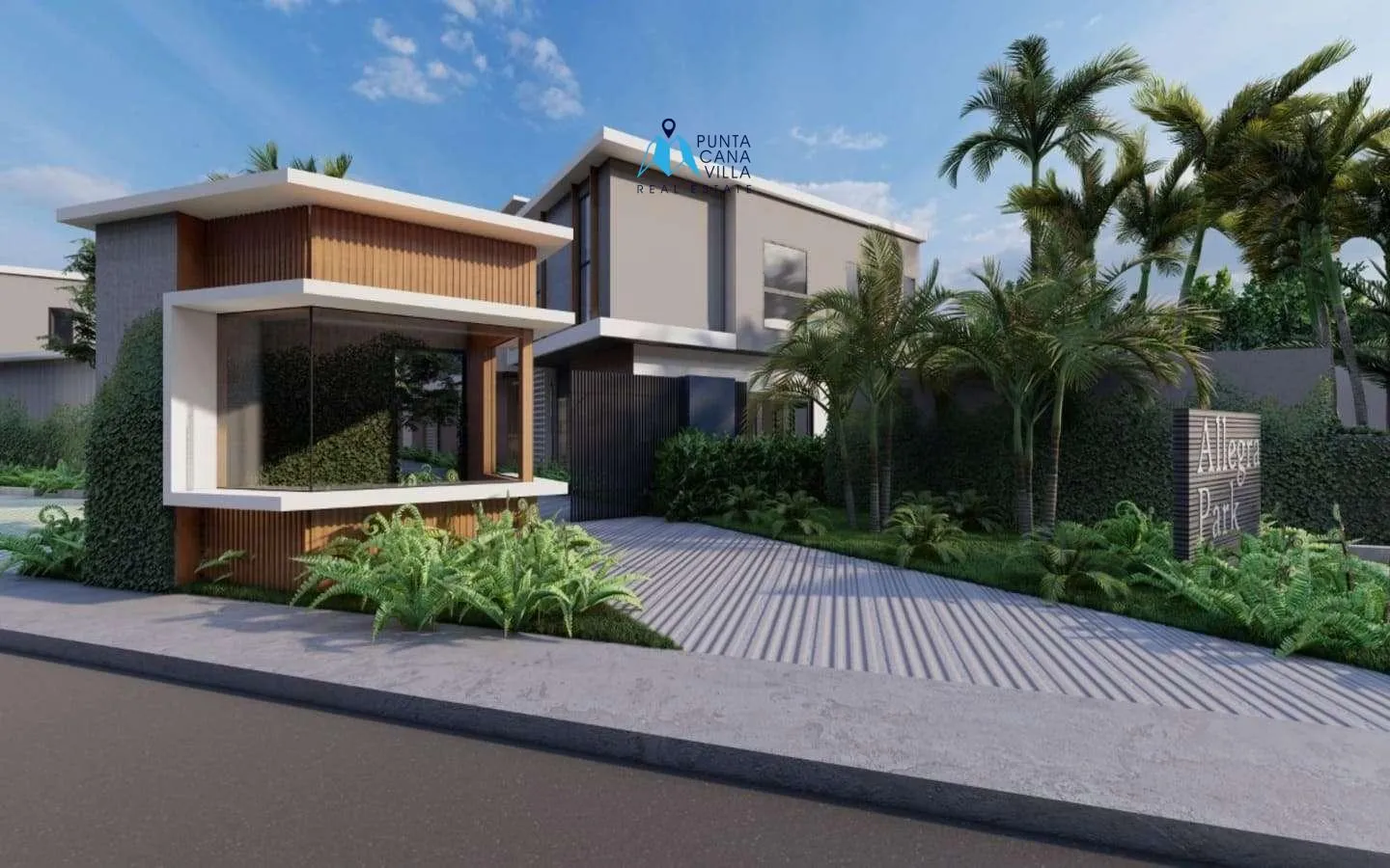 Casa dúplex de dos habitaciones Allegra Park en venta en Punta Cana