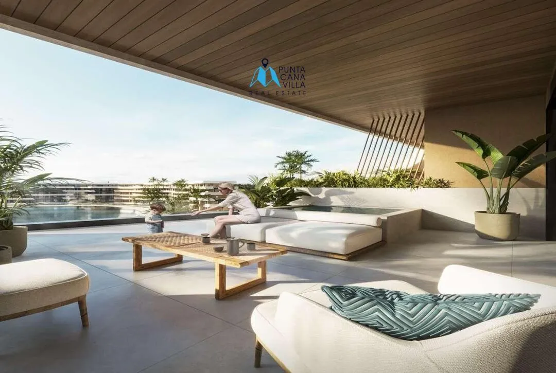 Cabeza de Toro, Three Bedroom Penthouse For Sale In Punta Cana, Moon Garden ()