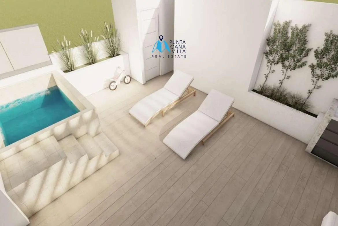 Comfortable Three Bedroom Condo For Sale In Bavaro, Punta Cana With Gym, Colinas de Punta Cana ()