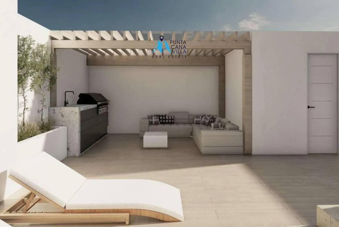 Comfortable Three Bedroom Condo For Sale In Bavaro, Punta Cana With Gym, Colinas de Punta Cana ()