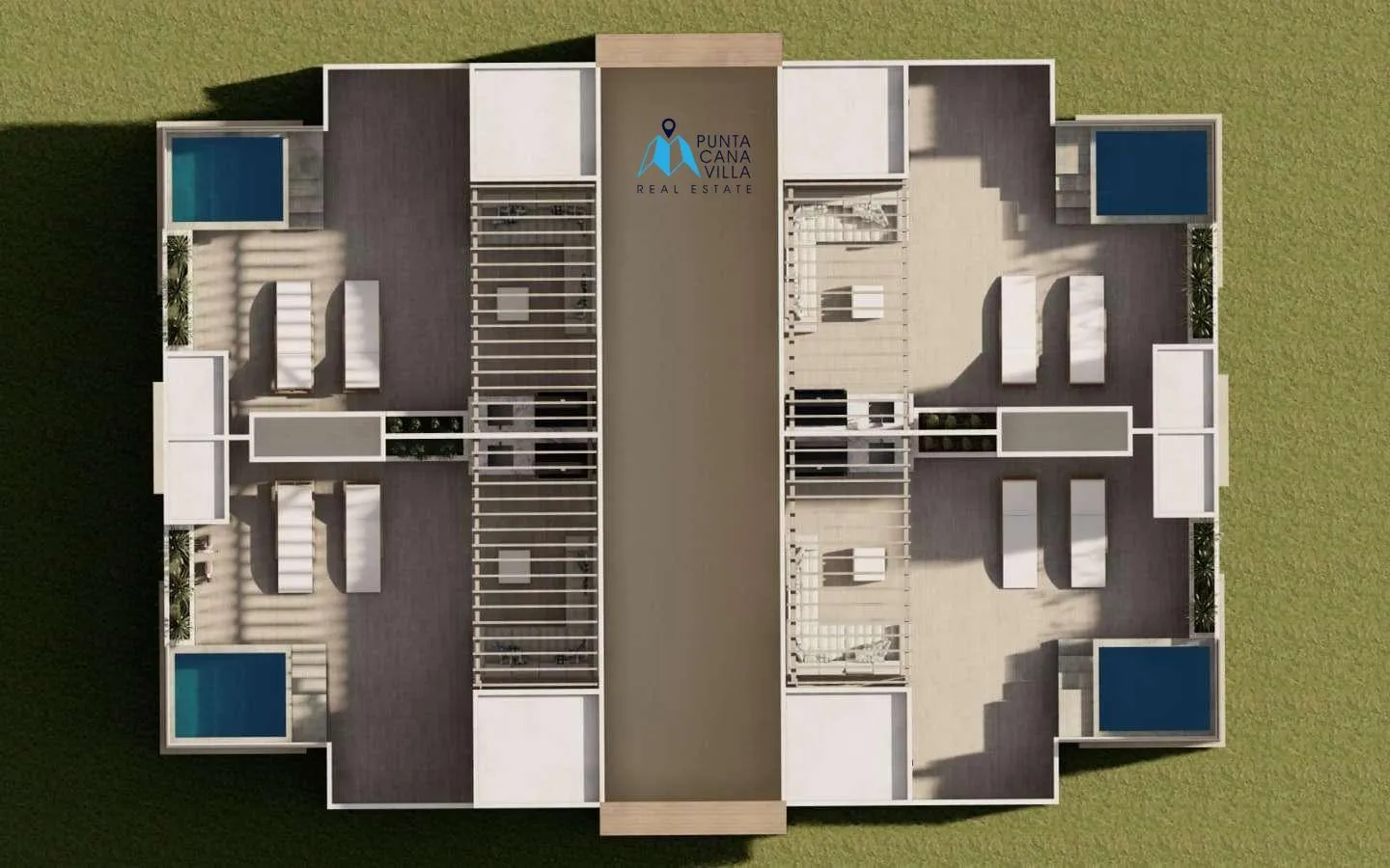 Colinas de Punta Cana : Spacieux condo de trois chambres à vendre à Bávaro avec gymnase, piscines et commodités familiales