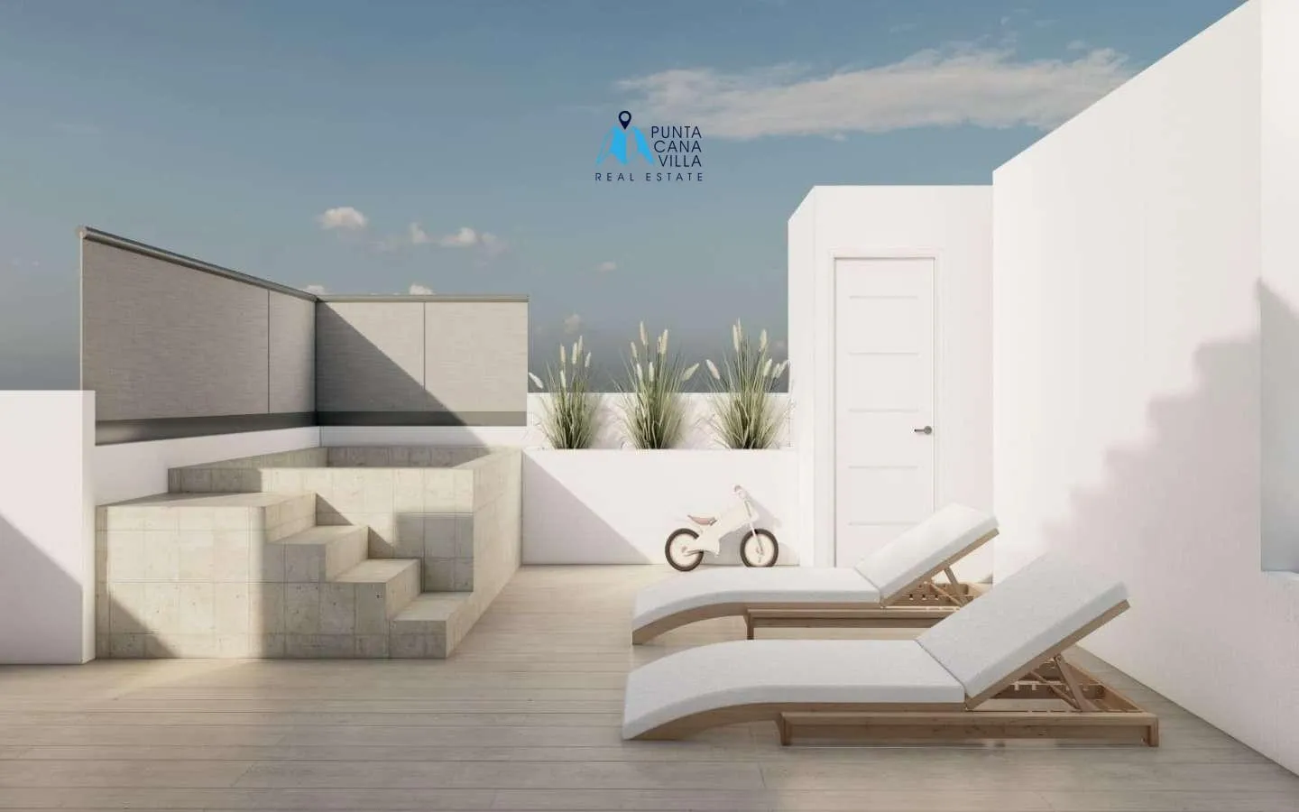 Colinas de Punta Cana : Spacieux condo de trois chambres à vendre à Bávaro avec gymnase, piscines et commodités familiales